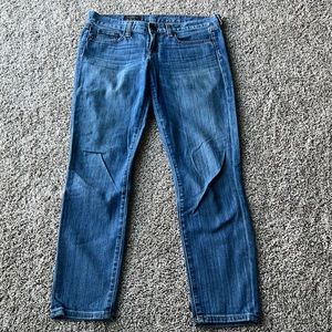 JCrew Toothpick jeans with stretch